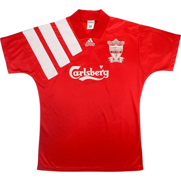 Tailandia Camiseta Liverpool Primera equipo Retro 1992 1993 Rojo